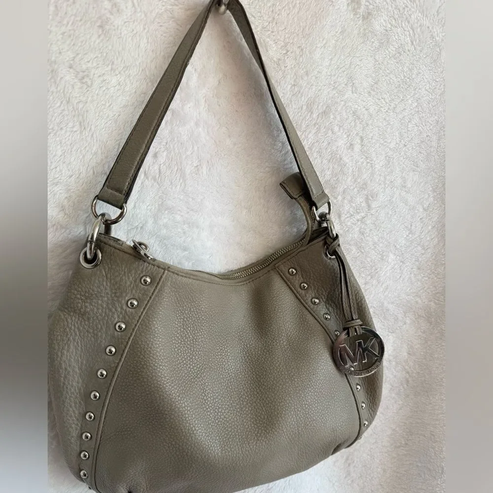 Michael Kors Gray Shoulder Bag